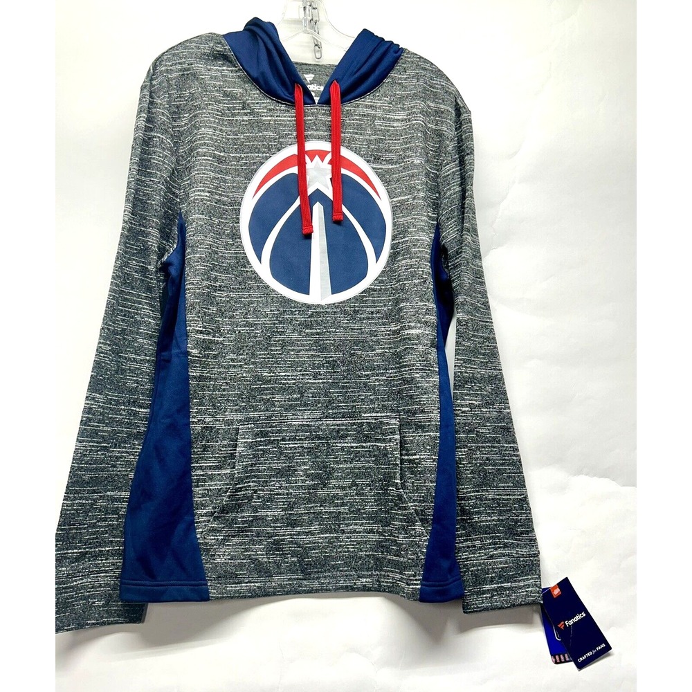 Fanatics Washington Wizards Mens Large Hoodie Pullover NEW(F1)